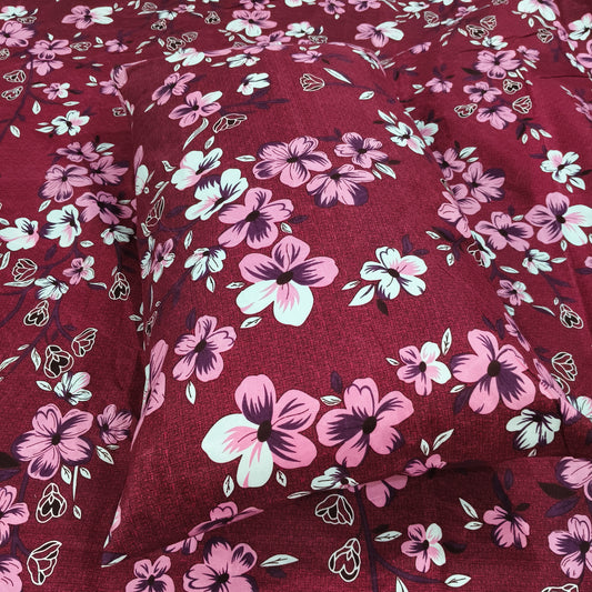 Fuchsia Rose - Pink Fitted Bedsheet Set