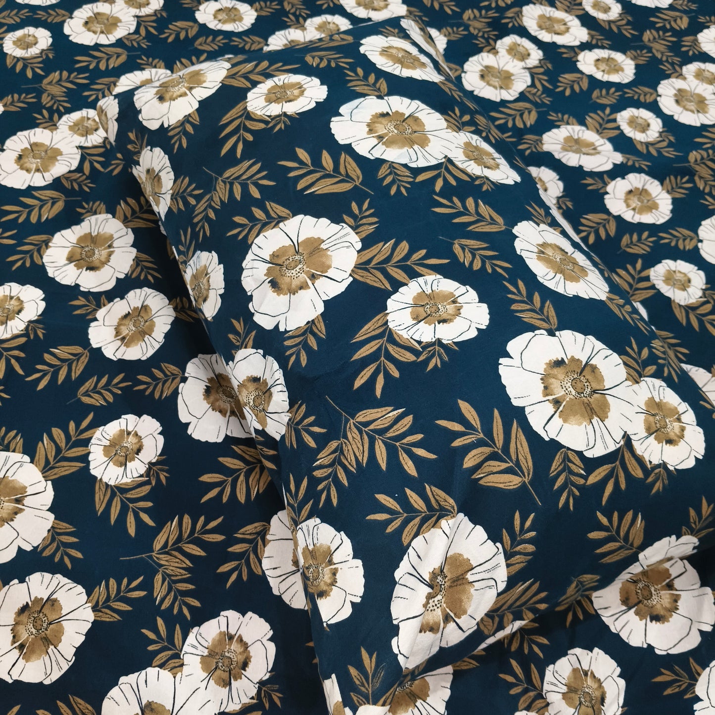 Indigo Dye - Blue Bedsheet Set