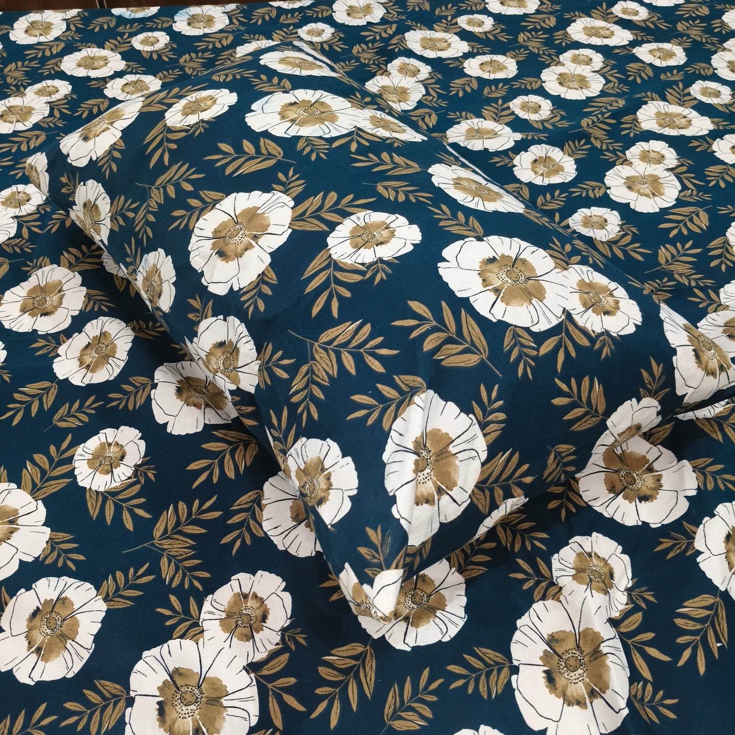 Indigo Dye - Blue Bedsheet Set