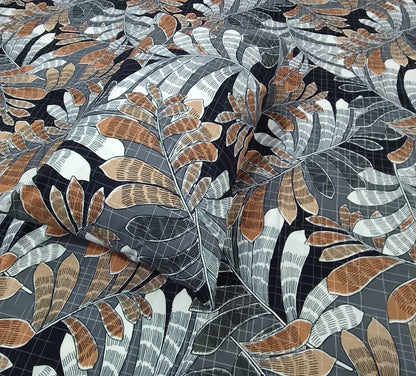 Urban Canopy – Charcoal & Bronze Bedsheet Set